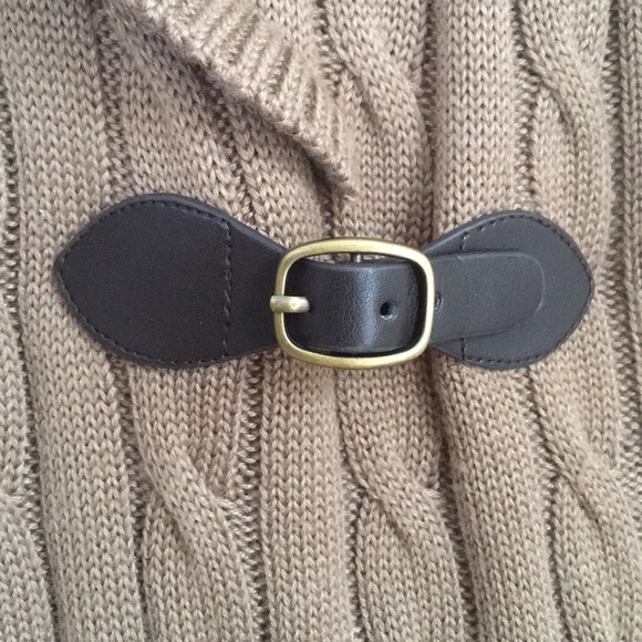 Calvin Klein cable knit side buckle 3/4 dress - Picture 5 of 8